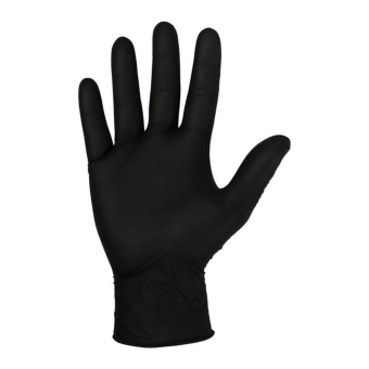 Bodyguards | Handschoen Nitril Zwart Ongepoederd XL | 100 stuks