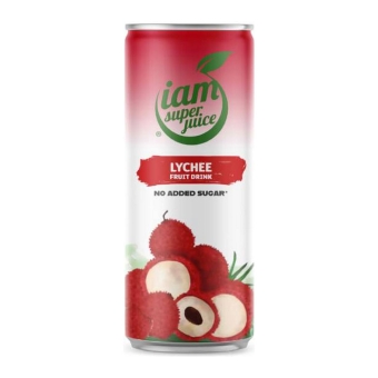I Am Superjuice | Lychee | 12 x 330 ml