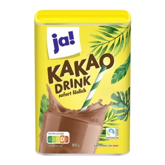 Ja! | Fairtrade Kakao Drink | 800 gram