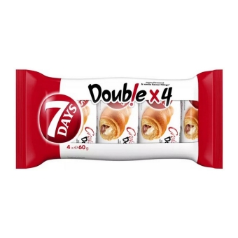 7 Days | 7days Croissant Kakaocreme Und Vanille | 4 x 60 gram