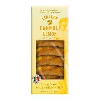 Borgo de' Medici | Cannoli Lemon Cream | 8 x 150 gram