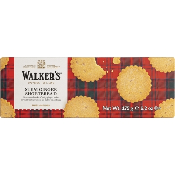 Walkers | Walker's Stem Ginger Shortbread Doos | 12 x 175 gram