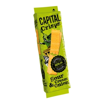 Capital Crisps | Berlin Sour Cream & Onion | 20 x 75 gram