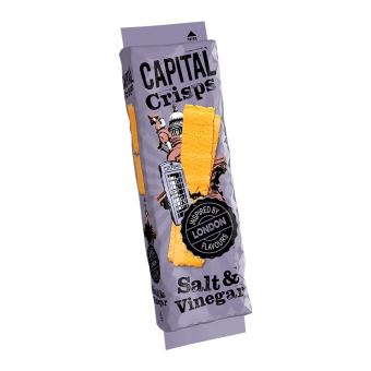 Capital Crisps | London - Salt & Vinegar | 20 x 75 gram