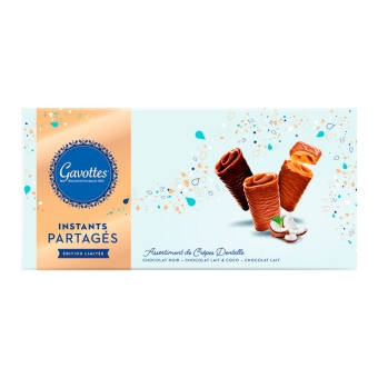 Gavottes | Assortiment Crêpes Dentelle Witte Doos | 12 x 240 gram