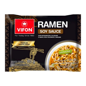 Vifon | Ramen Soy Sauce | 12 x 80 gram