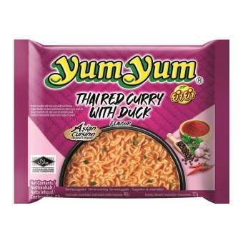 Yum Yum | Thai Red Curry Duck Pak | 30 x 60 gram