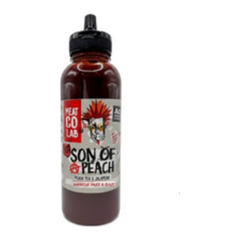 Angus & Oink | Son Of Peach Bbq Sauce | 6 x 350 ml