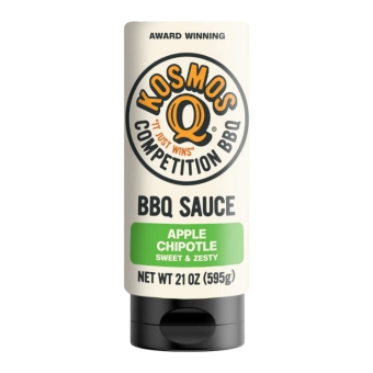 Kosmos Q | Apple Chipotle Bbq Sauce | 6 x 595 gram