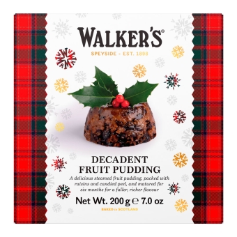 Walker's | Fruit Pudding Doos | 6 x 200 gram