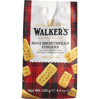 Walker's | Mini Shortbread Fingers Zakje | 12 x 125 gram