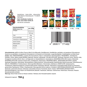 Nimm's | Funny Adventskalender | 784 gram