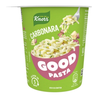 Knorr | Good Pasta Spaghetti Carbonara Cup | 8 x 71 gram