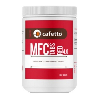 Cafetto | Reinigingstabletten MFC Rood 4.0 | 100 stuks