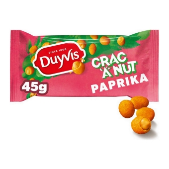 Duyvis | Crac A Nut Paprika | 20 x 45 gram