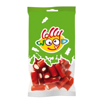 Lollywood | Aardbeistaafjes | 15 x 110 gram