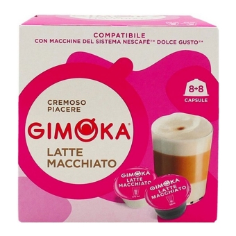 Gimoka | Dolce Gusto Latte Macchiato | 3 x 16 gram