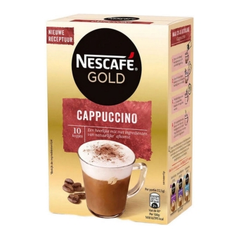 Nescafe | Gold Cappuccino Sachets | 6 x 125 gram
