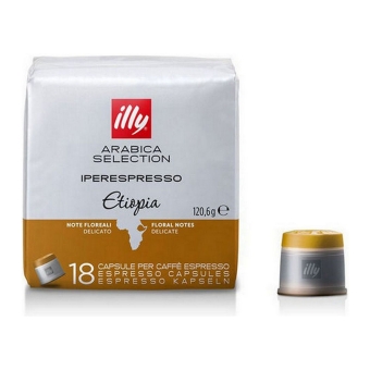 Illy | Iperespresso Arabica Select Etiopia | 6 x 18 capsules