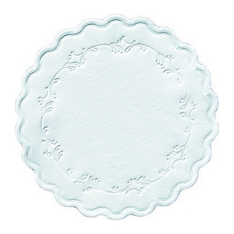 Duni | Onderzetter | Meerlaags | 9 cm | Wit tissue | 500 stuks