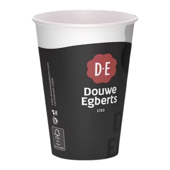 Douwe Egberts | Koffiebeker | Karton | 350 ml | Doos 1248 stuks