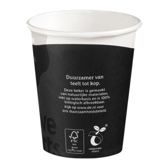 Douwe Egberts | Koffiebeker | Karton | 180 ml | 2000 stuks