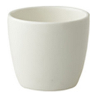 Maastricht Porselein | Eierdop Lux 068 | Off White | 5 cm | 6 stuks