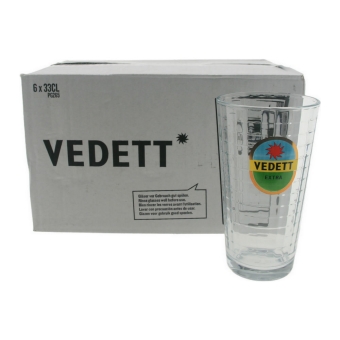 Vedett | Glazen | 33 cl  | Per stuk