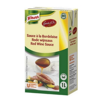 Knorr | Garde d'Or | Rode Wijnsaus | 6 x 1 liter
