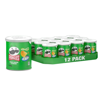 Pringles | Sour Cream & Onion | 12 stuks