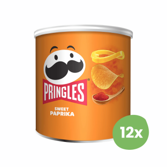 Pringles | Paprika | 12 stuks
