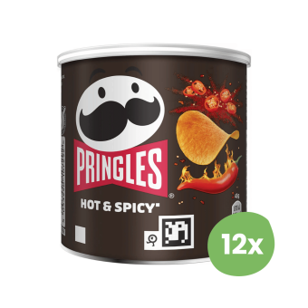 Pringles | Hot & Spicy | 12 stuks