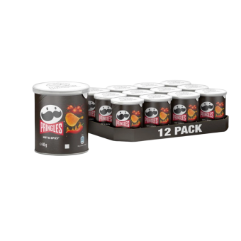 Pringles | Hot & Spicy | 12 stuks