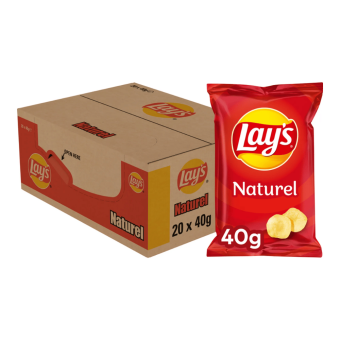 Lay's | Naturel | 20 x 40 gram