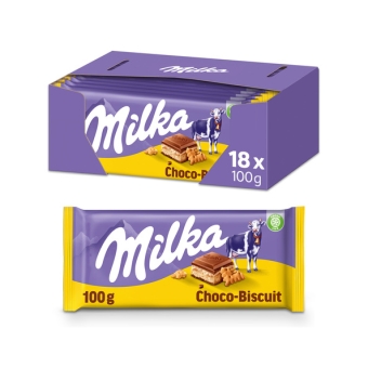 Milka | Choco-Swing Biscuit | Doos 18 repen