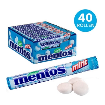 Mentos | Mint | 40 rollen