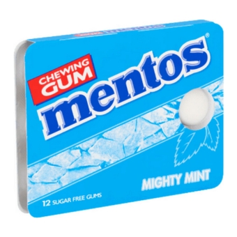 Mentos | Gum | Mighty Mint | Blister | 12 stuks
