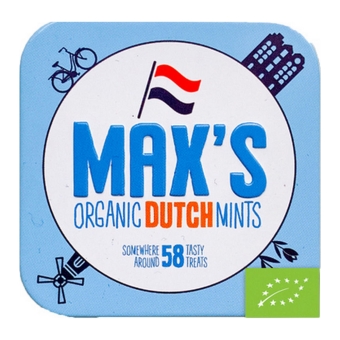 Max&#39;s Mints | Dutch Blikje Bio | 8 x 35 gram