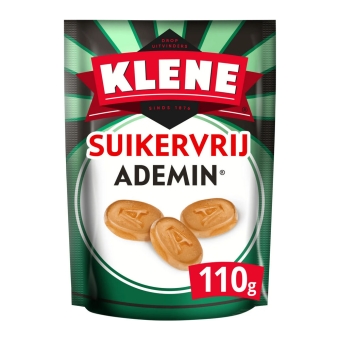 Klene | Drop | Ademin | Suikervrij | 12 x 110 gram