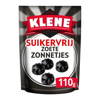Klene | Zoete Zonnetjes | Suikervrij | 12 x 110 gram
