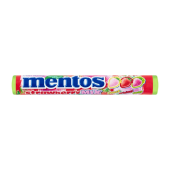 Mentos | Strawberry Mix | Rol | 40 x 37.5 gram