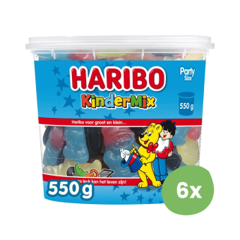 Haribo | Kindermix | Emmer | 6 x 550 gram