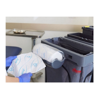 Vileda | Microrol Dispenser | Microvezeldoeken | 4 x 200 stuks