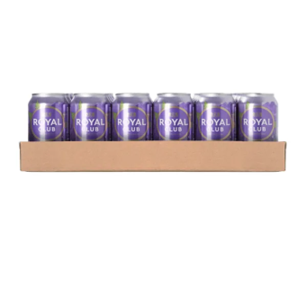 Royal Club Cassis | Blik 24 x 33 cl