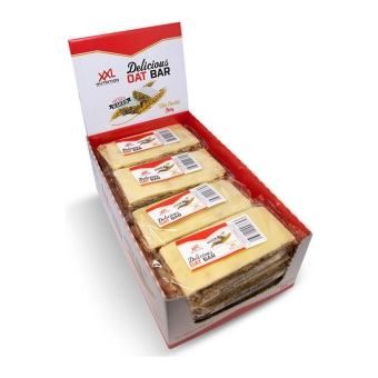 XXL Nutrition | Oat Bar Wite Choco / Kers | 12 x 100 gram