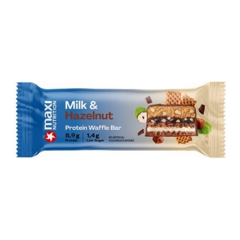 Maxi Nutrition | Waffle Bar Milk Hazelnut | 12 x 40 gram