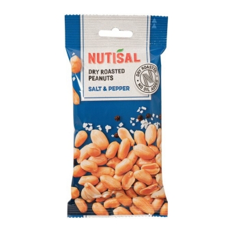 Nutisal | Peanuts Salt & Pepper | 14 x 60 gram