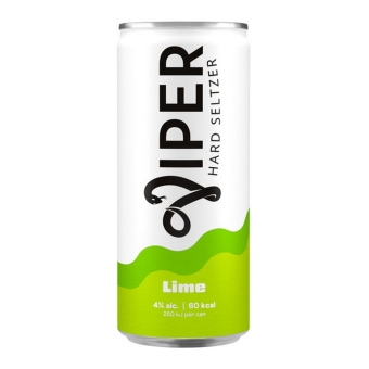 Viper | Hard Seltzer Lime | Blik | 12 x 25 cl