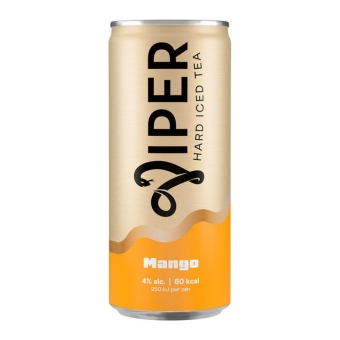 Viper | Hard Iced Tea Mango | Blik | 12 x 25 cl