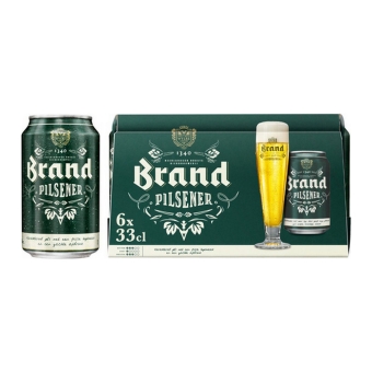 Brand | Pils | Blik | 24 x 33 cl
